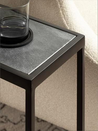 Kate and Laurel Jaspur Modern Slim Side Table, Decorative Glam Narrow End Table - Image 5