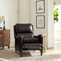 HULALA HOME Genuine Leather Recliner Chair by HULALAHOME