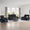 Watson & Whitely Genuine Leather Power Reclining Sofas & Chair Set by WatsonWhitely