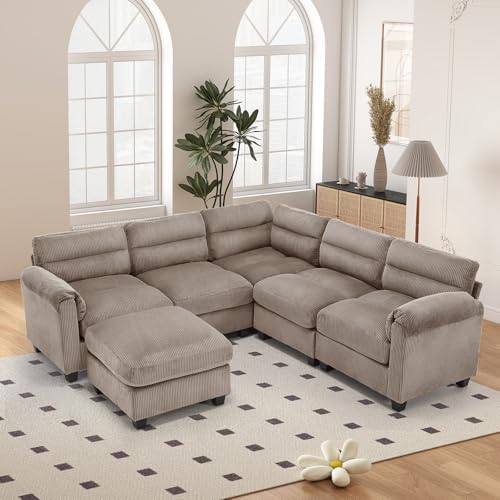 HAOMARKETS 90" Modular Sectional Sofa Couch by HAOMARKETS