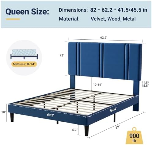 Allewie Queen Platform Bed Frame - Image 2