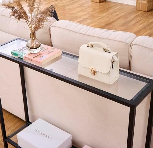 MAJARO Small Modern Console Table - Image 5
