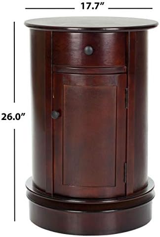 SAFAVIEH Tabitha Swivel Storage Accent Table - Image 3