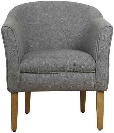 HomePop Barrel Accent Chair - Image 4