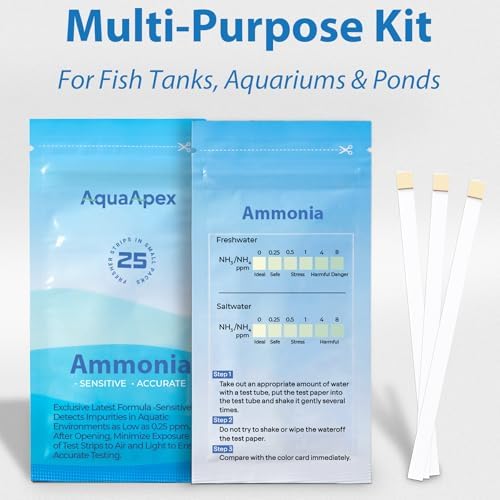 Ammonia Test Kit Aquarium 0.25ppm High Precision Aquarium Test Kit - Image 3
