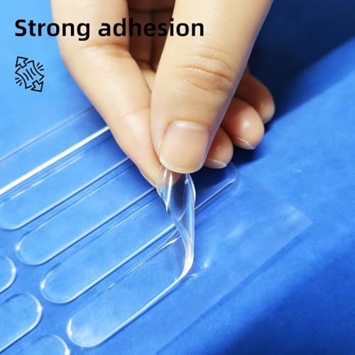 50 PCS Cabinet Door Bumper, Premium Long Strip Door Silencer - Image 6