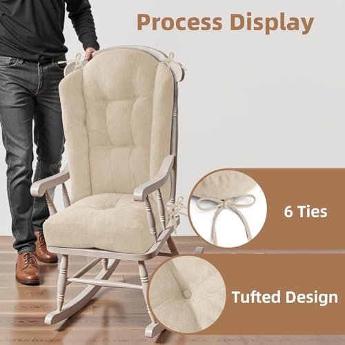 Wingback Rocking Chair cushion - Image 4