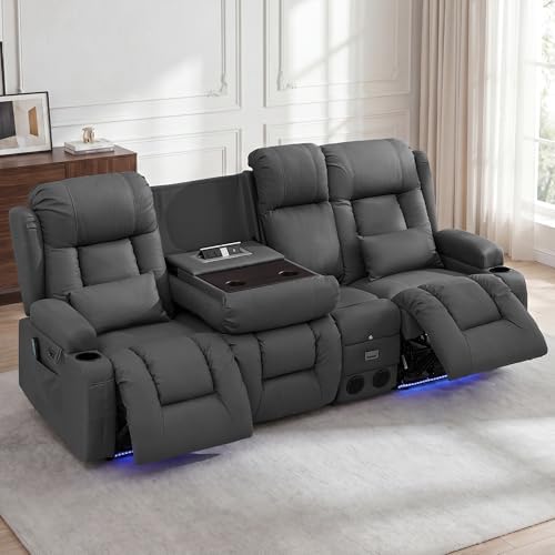 URRED Power Loveseat Recliner Sofa - Image 2