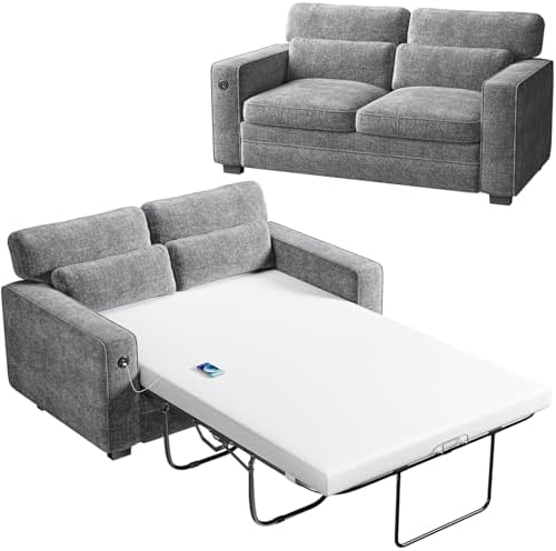 Marsail Pull Out Sofa Bed, Full Size Sleeper Sofa by Marsail