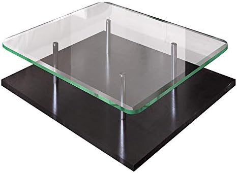 Dulles Glass 36 inch Square Glass Table Top - Image 4