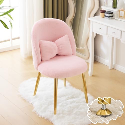 VINGLI Fluffy Girls Vanity Chair by VINGLI