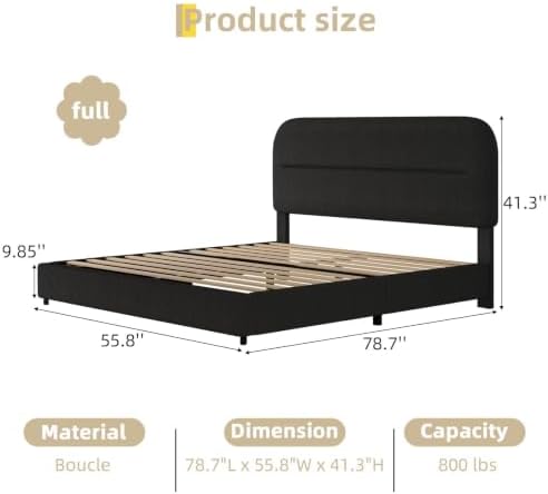 HOMBCK Full Bed Frame - Image 2