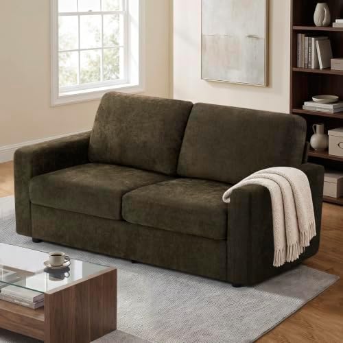 69” Chenille 2-Seat Sofa w/Comfortable Back Cushions by ACMEASE