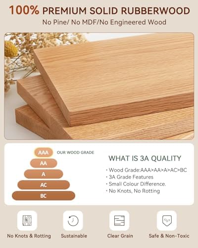 Rotating Bookshelf, 4 Tier Solid Wood Bookshelf Tower - Image 6