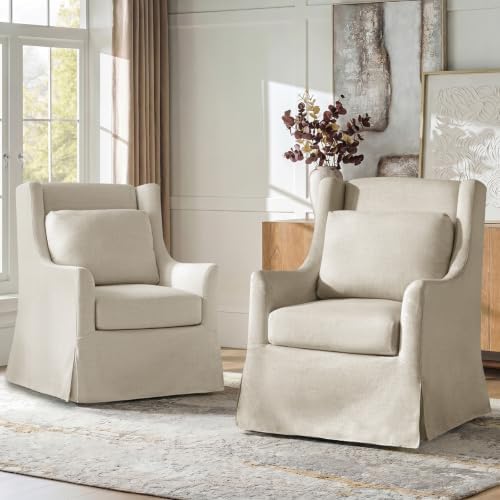 HULALA HOME Swivel Accent Chair by HULALAHOME