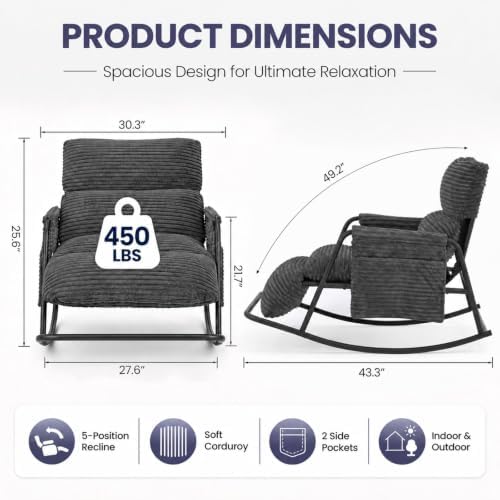 Nursery Rocking Chair Set 2 - Image 2