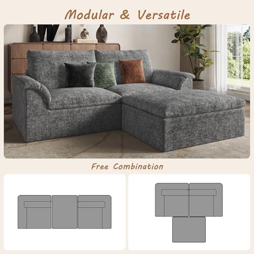 EASE MOOSE 83" Loveseat Sofa - Image 5