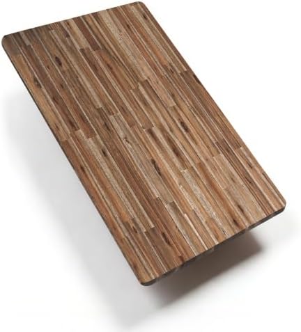 FLEXISPOT Acacia Solid Wood 72"x30" Butcher Block Desktop by Unknown
