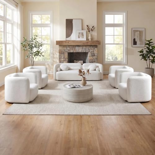5-Piece Curved Couch Set by Alyncasa