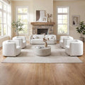 5-Piece Curved Couch Set by Alyncasa