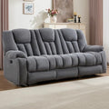 EBELLO Reclining Sofa for Living Room, Extra Wide Modern Overstuffed 3 Seat by EBELLO