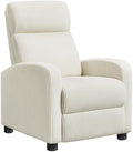 Yaheetech Recliner Chair with 3 Adjustable Angles Living Room Chairs Beige by Yaheetech