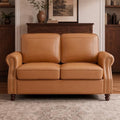 Kingfun Faux Leather Loveseat Sofa by KINGFUN-Anexcitingoption