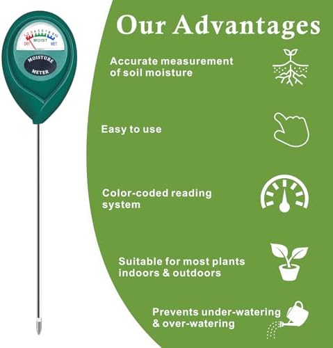 XLUX Plant Soil Moisture Meter, - Image 3