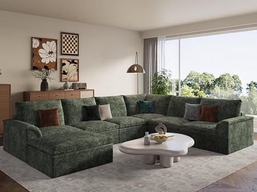 EASE MOOSE Boneless Couches, Cloud Couch Sectional by EASEMOOSE