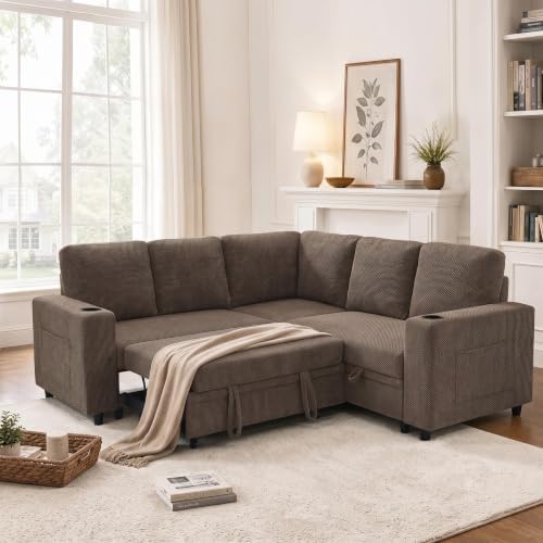 healthomse 76.5" Modular Sleeper Sofa Bed by Healthomse