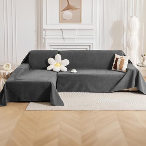 100% Waterproof Sectional Couch Covers, 2 Pieces L Shaped Sofa Cover - Image 7