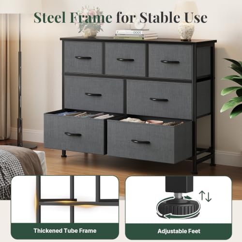Fabric Dresser for Bedroom - Image 6