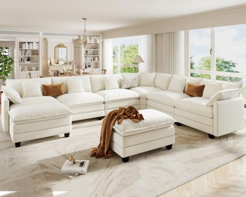 Hanherry Modular Sectional Sofa, Cloud Couch by Hanherry