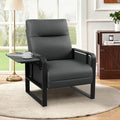 PU Leather Accent Chair, Upholstered Armchair by lightupyourlife