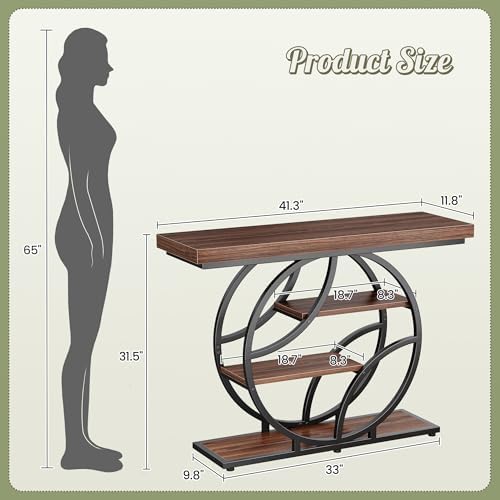 Huuger 41.3 Inch Entryway Table, Console Table - Image 2