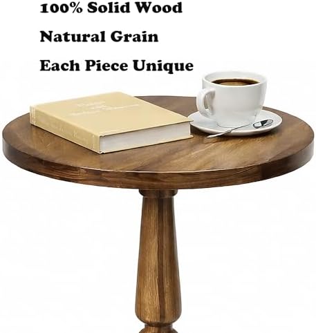 Wood Side Table End Table - Image 3