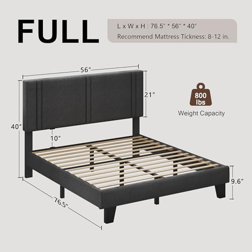 Einhomn Upholstered Full Size Bed Frame - Image 2
