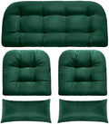 MAGIC ELEPHANT Wicker Chair Cushions, Indoor Outdoor Memory Foam Wicker by Magicelephant