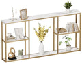 WOHOMO 63 in Entryway Table Modern Sofa Table by WOHOMO