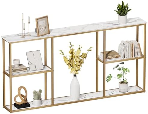 WOHOMO 63 in Entryway Table Modern Sofa Table by WOHOMO