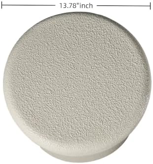 WILLIAMSPACE 16.14" Faux Marble Sculptural Side Table - Image 7