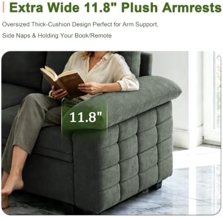 Modern L-Shape Sleeper Sofa - Image 7