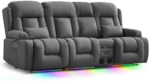 TUNYI Power Loveseat Recliner Sofa by Becomesyourhomepartner