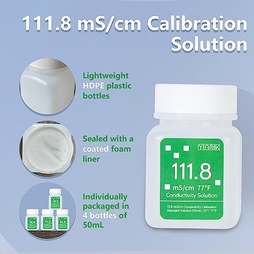 111.8 mS/cm Calibration Solution Conductivity Salt Standard Buffer Solution - Image 6
