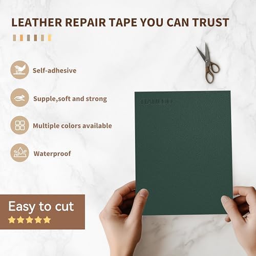 TIANLDD Leather Repair Tape, 16 x 80 Inches Self Adhesive Leather Repair - Image 3
