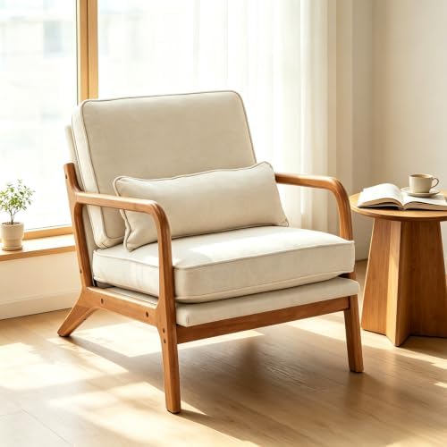 Karl home Mid-Century Modern Accent Reading Chair by Karlhome