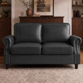 Kingfun Faux Leather Loveseat Sofa by KINGFUN-Anexcitingoption