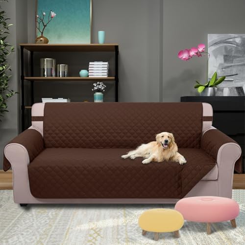 U-NICE HOME 4 Seater Sofa Cover 91''Large Couch Cover - Image 2