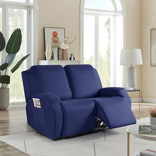 TAOCOCO Stretch Recliner Loveseat Cover 2 Pieces Couch Covers - Image 7