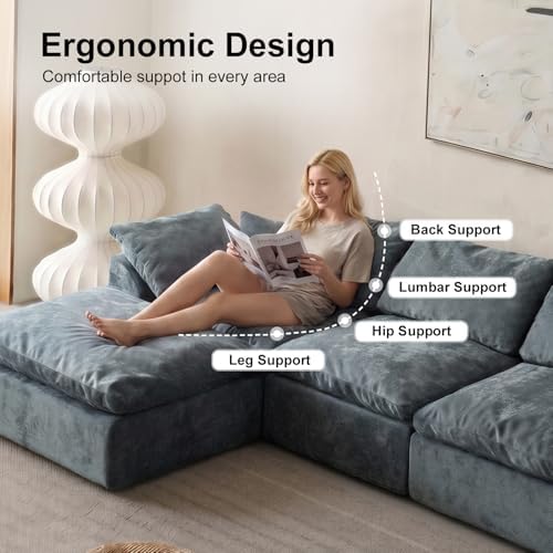 Cloud Couch Sectional, Boneless Modular Sofa - Image 5